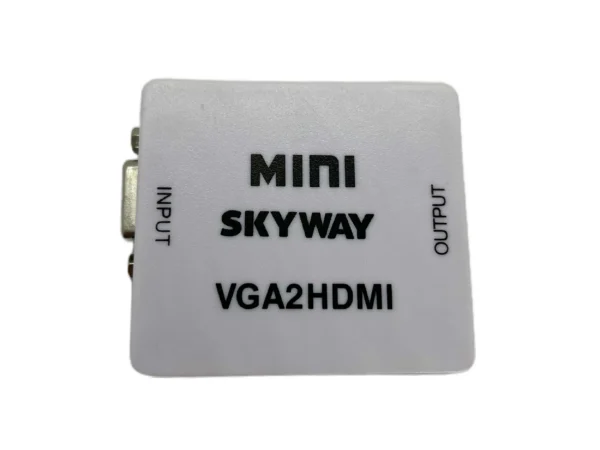 Adaptador Vga A Hdmi + Plug (Conversor) Skyway