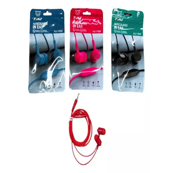 Auricular In-Ear Tyme Au-11006 Manos Libres
