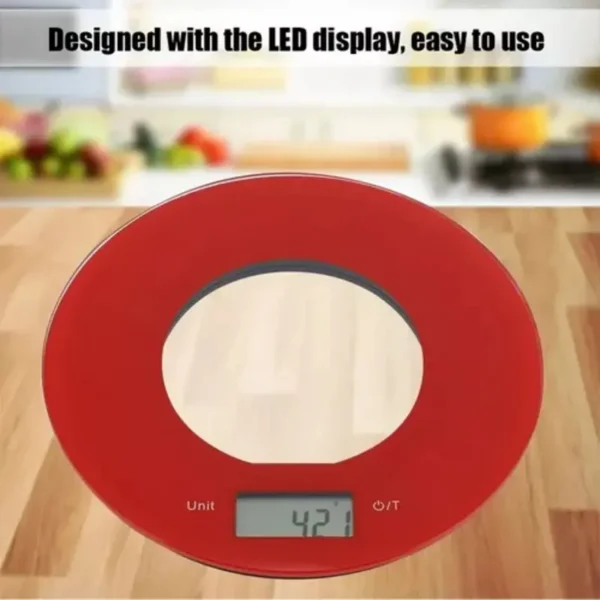 Balanza De Cocina De Vidrio Blz-5207