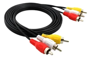 Cable Audio Video Rca 3 A 3 1.8Mt Kolke