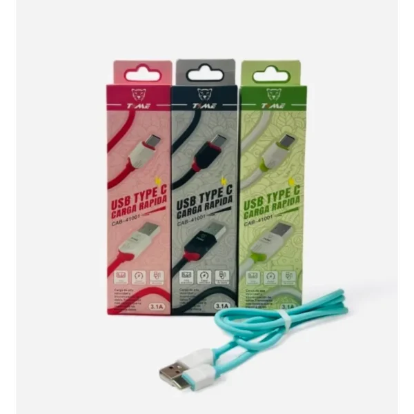 Cable Tipo C 1.0 Metros Tyme 3.1A Cab-41010