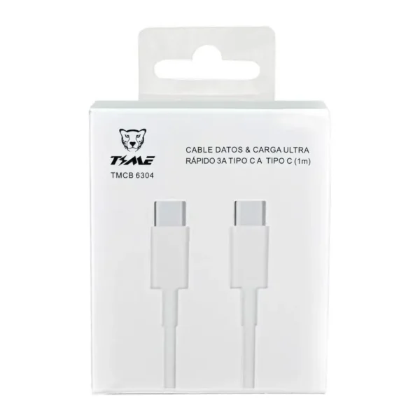 Cable Tipo C  A Tipo C 1.0 Metros Tyme 3A Cab-44001