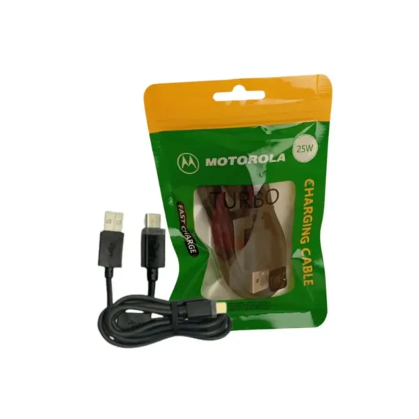 Cable Tipo C Motorola 25W Bolsa Verde