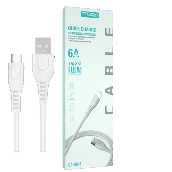 Cable Tipo C Treqa 6A Ca-8643