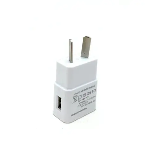 Cargador 220V A 5V Usb 2.1 Amper C/Cable Cuero