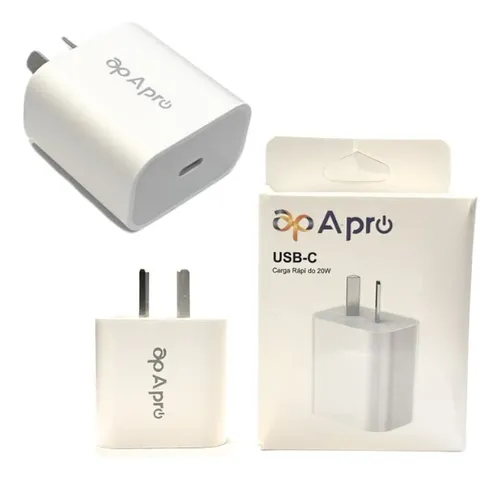 Cargador Tipo C Apro 20W Ap-Car55 Sin Cable