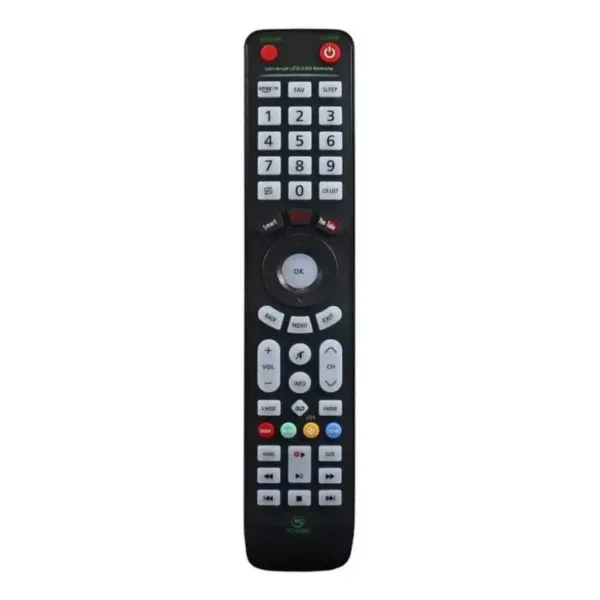 Control Remoto De Tv Universal V-1190 Netflix/Youtube/Prime