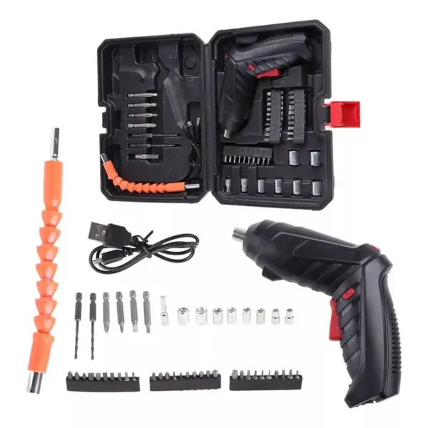Destornillador Inalambrico Usb 47 Piezas