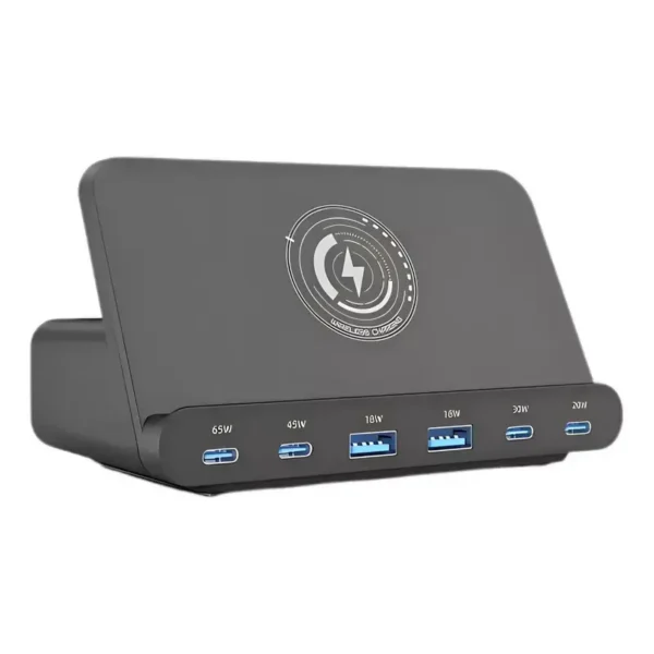 Estacion De Carga Alta Potencia 160W Y Carga Inalambrica