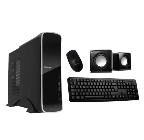Gabinete Atx Kit Slim Kelyx Lc727-08A C/Fuente 500W