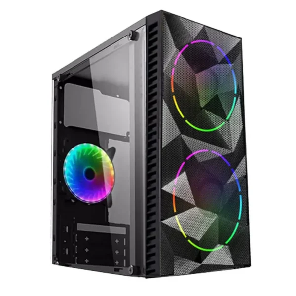 Gabinete Gamer Slim ATX-132 Shure Sin Kit / Sin Fuente