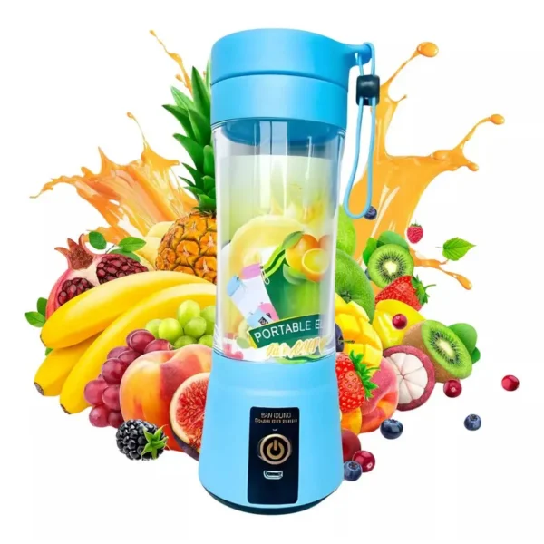 Mini Licuadora Recargable 380Ml Hm-03