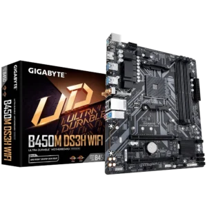 Motherboard-Gigabyte-B450M-Ds3H-Wifi-SAm4-1-1.webp Motherboard Gigabyte B450M Ds3H Wifi S/Am4
