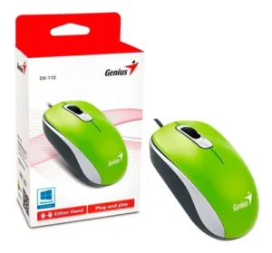 Mouse Genius Dx-110 Verde Usb