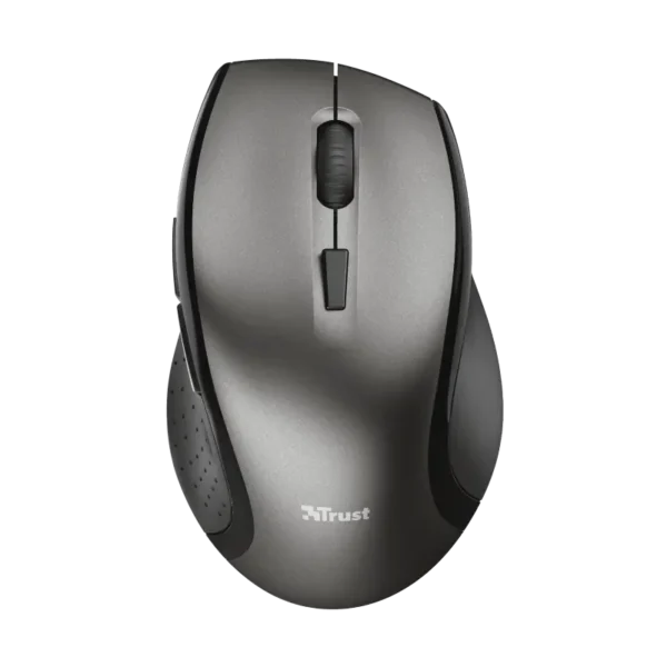 Mouse Trust Kuza Negro/Gris Inalambrico