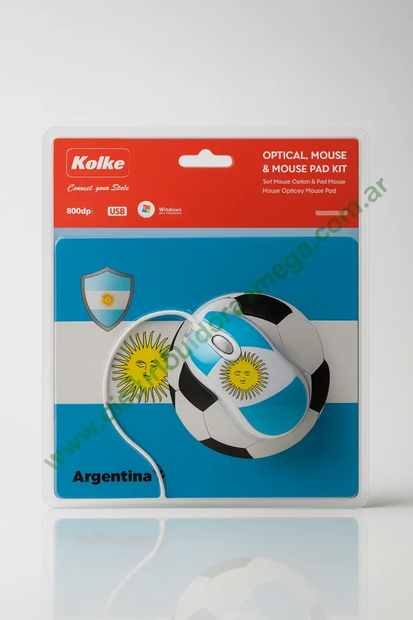 Mouse y Pad Kolke Argentina XM-228