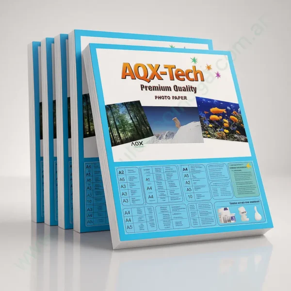 Papel Esp. 150Gr. Foto Doble Cara X 100 Hojas