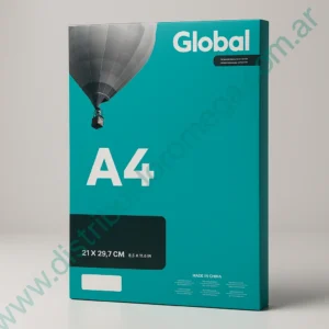 Papel Esp. Global 135Gr. Glossy Foto Autoadhes. X 20