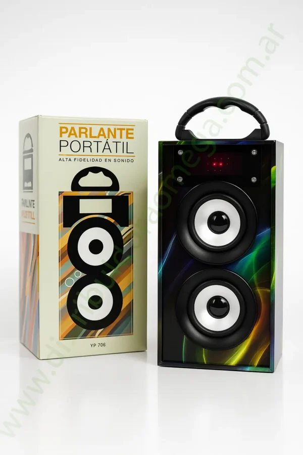 Parlante Bluetooth Mp3/Sd/Usb/Fm Yp-706