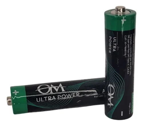 Pila OM Carbon AA (Unidad)