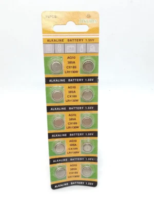 Pila Soda Ag10 / Lr1130 (Blister X 10)