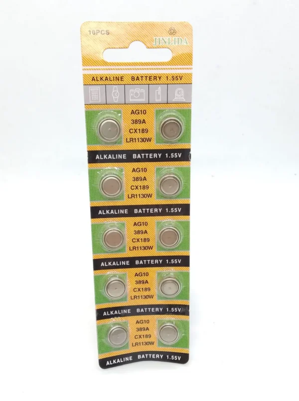 Pila Soda Ag10 / Lr1130 (Blister X 10)