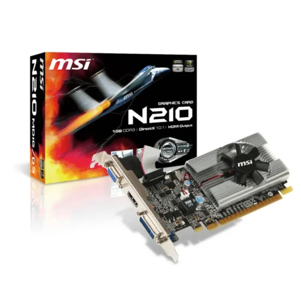 Placa de Video Geforce G210 1Gb DDR3 MSI