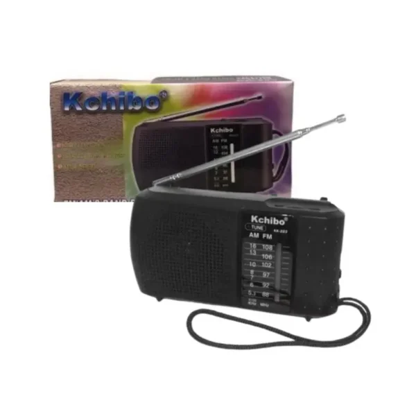 Radio Kchibo 2 Bandas Am/Fm A Pila Kk-223