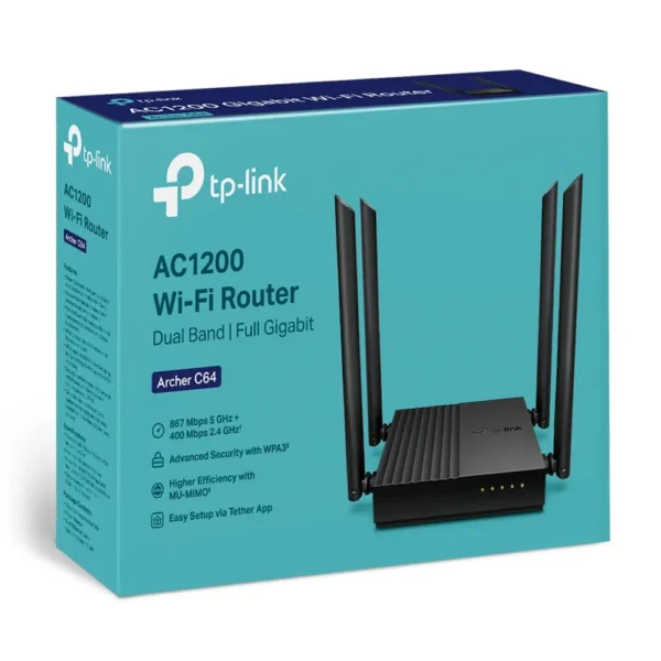 Router Inalambrico TP-Link Doble Banda Archer C64