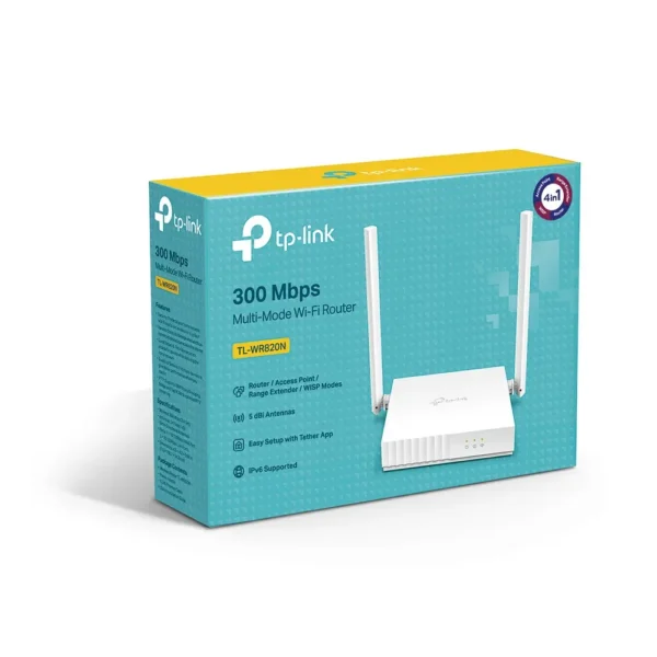 Router Wireless Tp-Link 300Mbps Tl-Wr820N