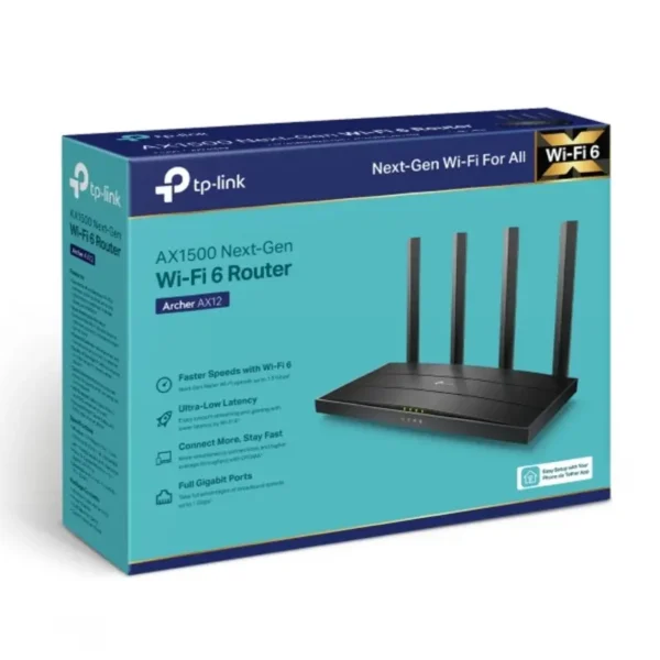 Router Wireless Tp-Link Dual Band Archer Ax12