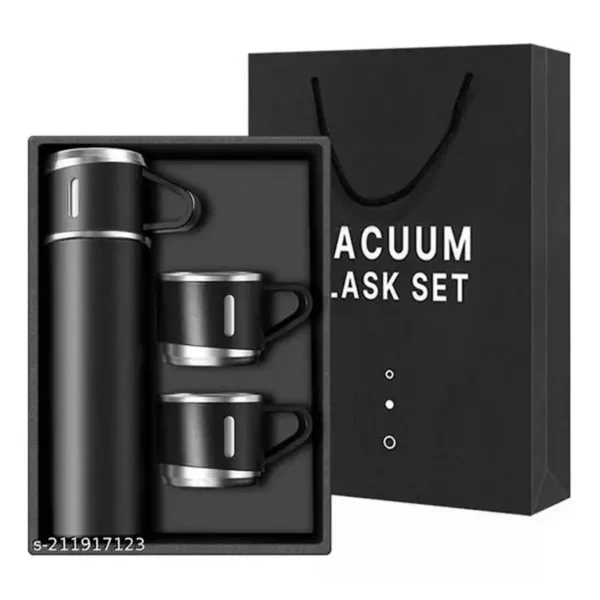 Set Camping Termo 500Ml + 3 Tazas