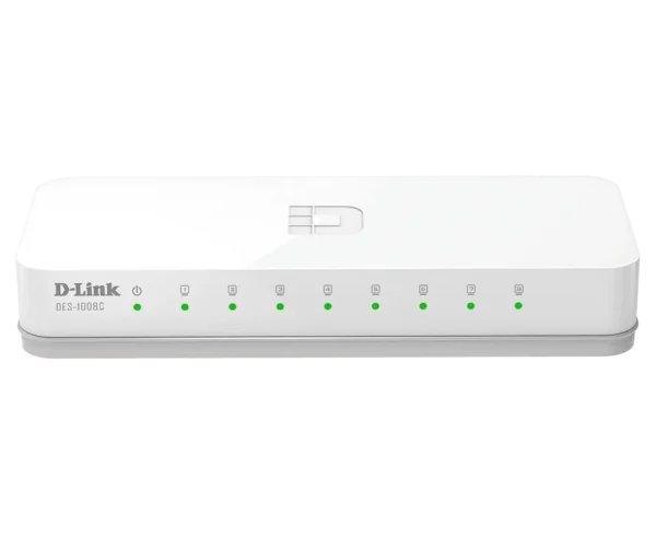 Switch Ethernet 8 Puertos D-Link Des-1008C