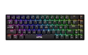 Teclado Mecanico Raptor Fireclaw M68 Retroiluminado
