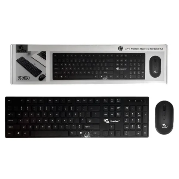 Teclado Y Mouse Yelandar W3100 Inalambrico