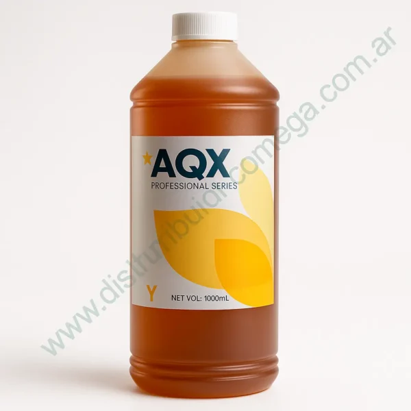 Tinta Aqx Hp X 1000Ml. Amarilla