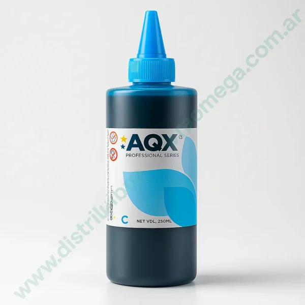 Tinta AQX Epson EP50 x 100ml. Cyan
