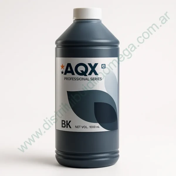 Tinta Aqx Hp X 1000Ml. Negra