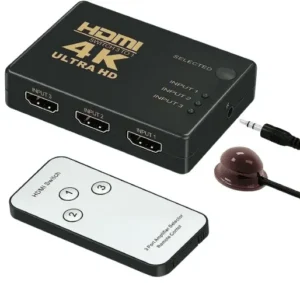 Switch Hdmi 3X1 Con Control 4K Adp-48008