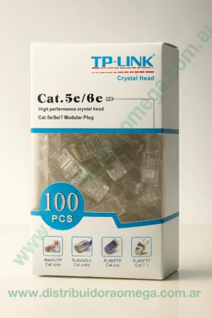 Ficha Plug RJ45 Categoria 6 GLC (unidad)