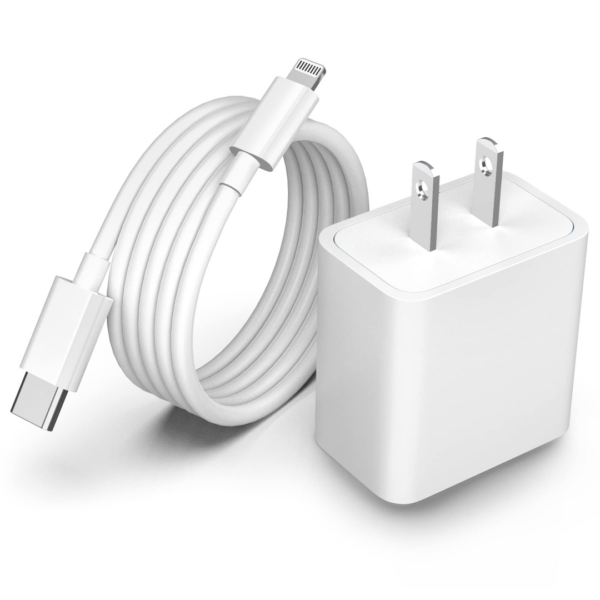 Cargador Iphone 20W Usb C Pata Recta