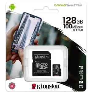 Memoria Kingston Micro Sd C/Adapt. 128Gb Clase 10