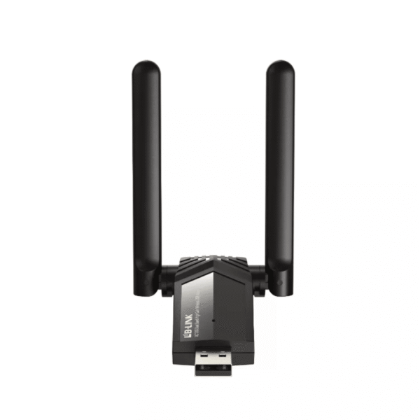 Placa De Red Inalambrica Con Dos Antenas USB LB-LINK Doble Banda BL-WDN1300H AC1300