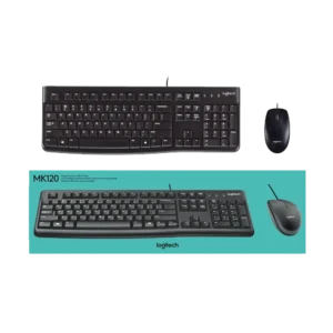 Teclado Y Mouse Logitech MK120 Usb