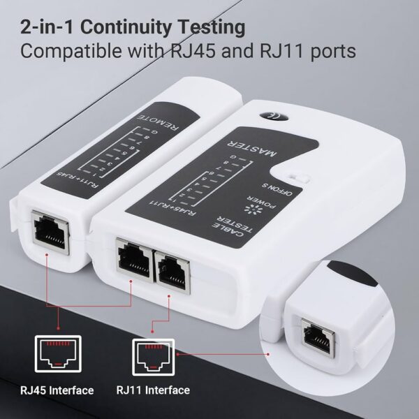 Tester de Red RJ45 / RJ11