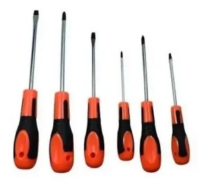 Destornillador-X-6-Piezas-Naranja-3-Plano-3-Philips-2.webp Destornillador X 6 Piezas Naranja (3 Plano + 3 Philips)