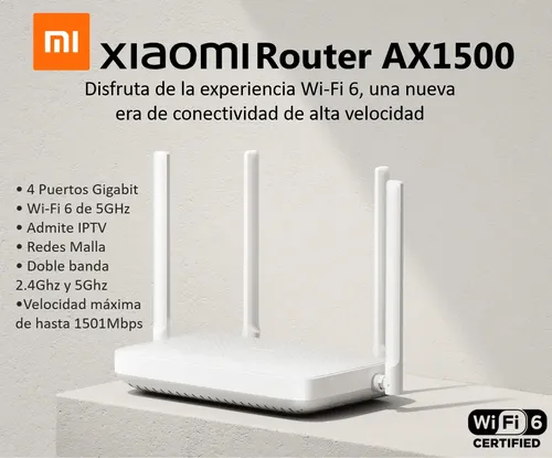 Router-Inalambrico-XIAOMI-1500mbps-Router-AX1500-2-1.webp Router Inalambrico XIAOMI 1500mbps Router AX1500