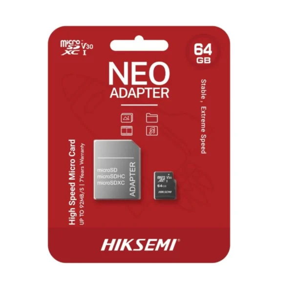 Memoria-Hiksemi-Neo-Micro-Sd-CAdapt.-64Gb-Clase-10-5-1.webp Memoria Hiksemi Neo Micro Sd C/Adapt. 64Gb Clase 10